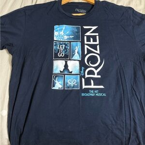Disney Frozen Blue Short Sleeve Tee